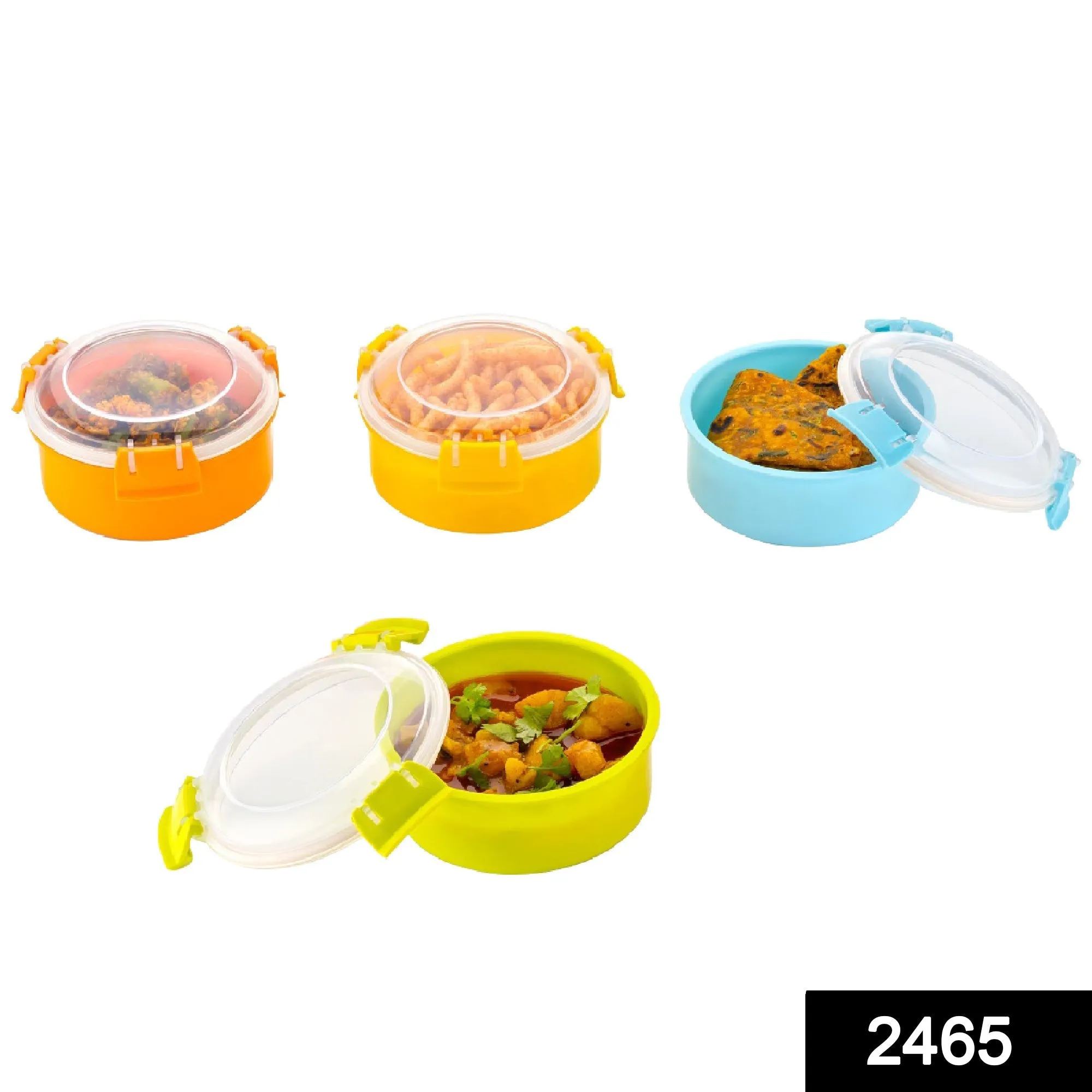 2465 Microwave Safe Containers Lunch Box Steel Dibbi, 300ml