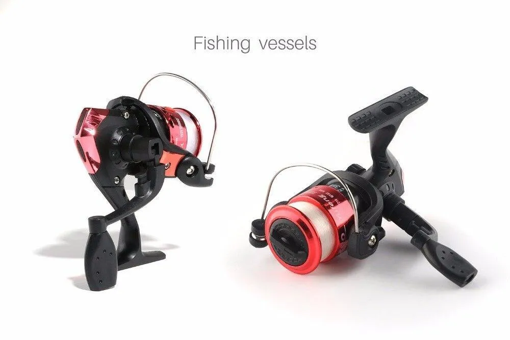 2PCS Collapsible Fishing Rod Combo Set