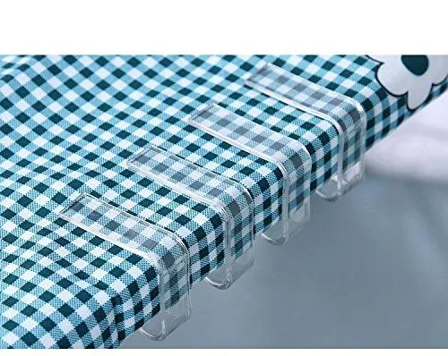 4 Packs Pop-up Mesh Food Covers and 4 Tablecloth Clips,Reusable and Collapsible Outdoor Food Tents Keep Out Flies,Bugs,Mosquitoes.Tablecloth Clamps Will Keep Your Picnic Tablecloth in Place,17 Inches