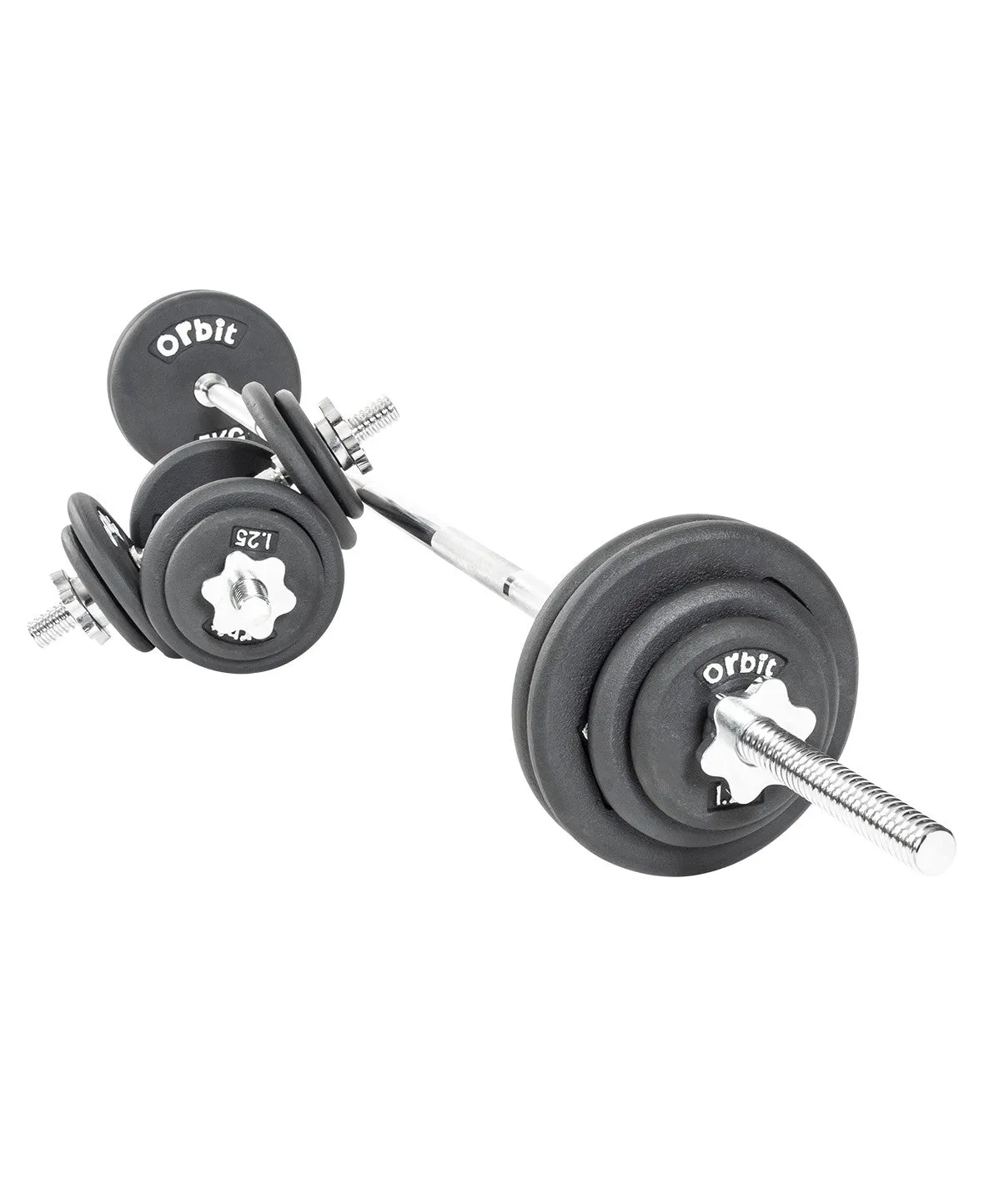 50kg Dumbbell and Barbell Weight Set