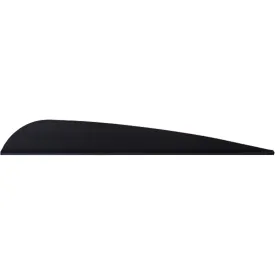 Aae Trad Vanes Black 4 In. 50 Pk.