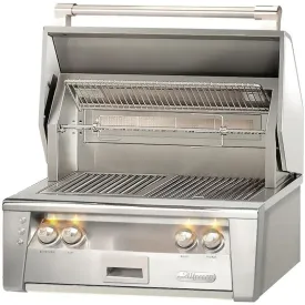 Alfresco ALXE 30" BI Natural Gas Grill With Rotisserie