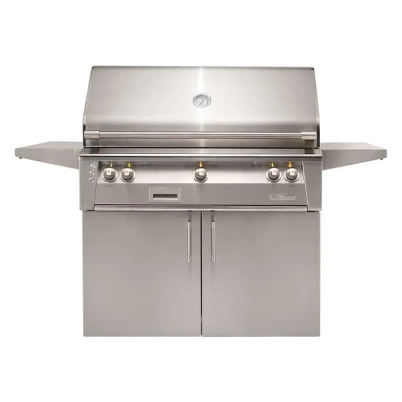 Alfresco Grills ALXE 42" 3-Burner FS LP Grill with Rear Infrared Burner