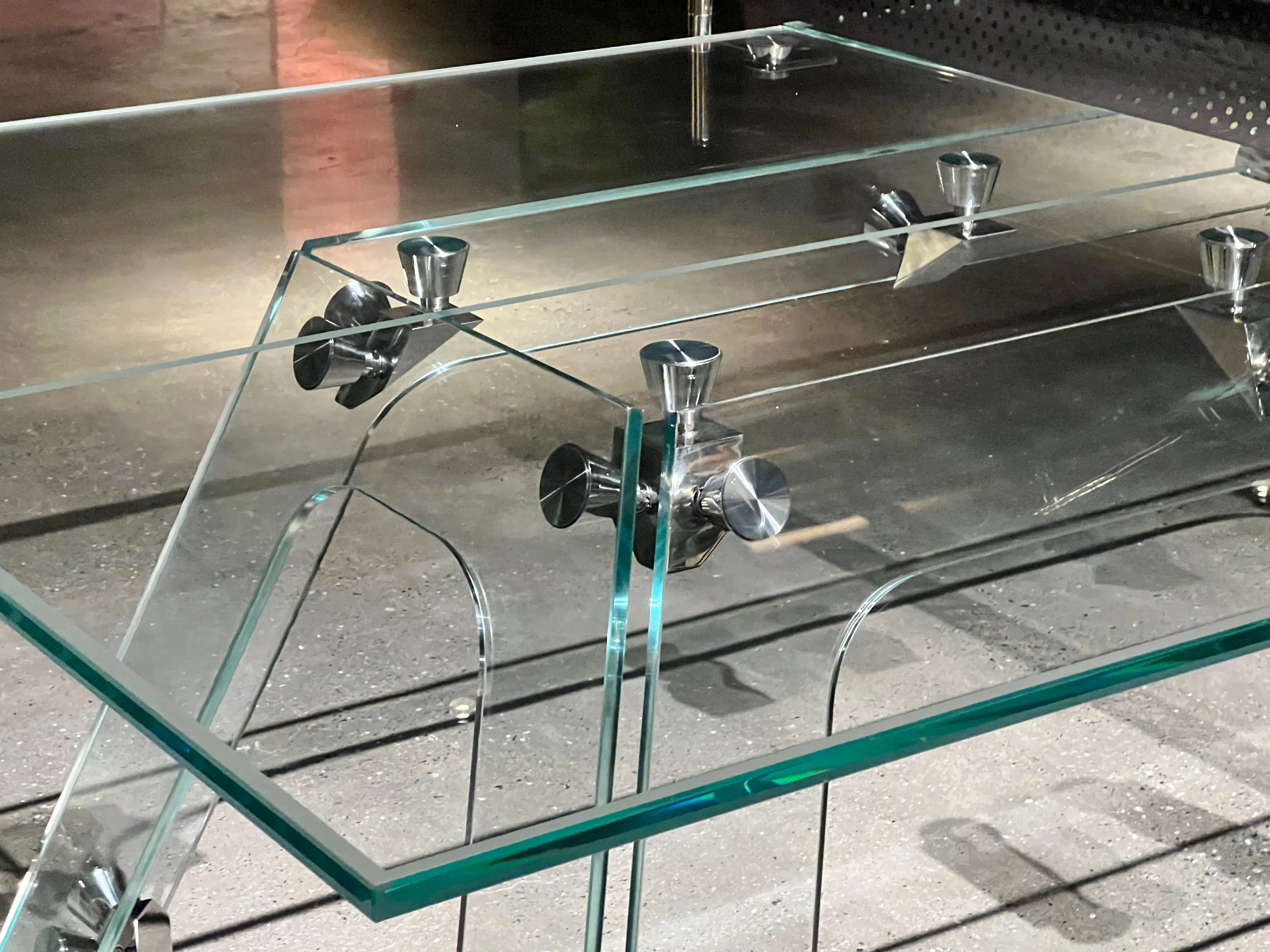 All-glass table tennis table, suitable for indoor and outdoor