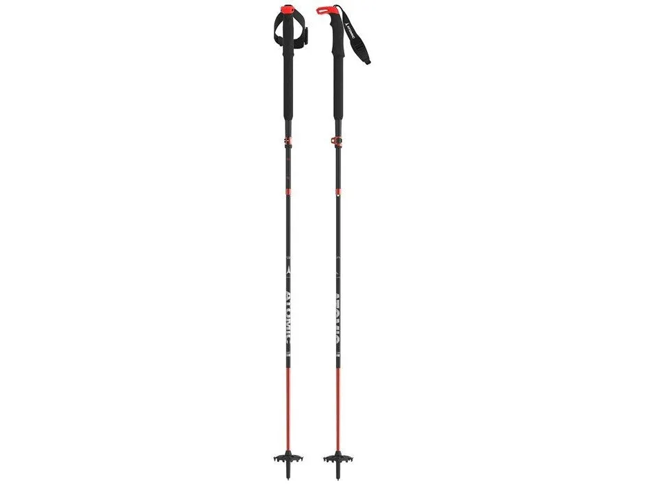 Atomic BCT Mountaineering Carbon SQS Adjustable Ski Poles