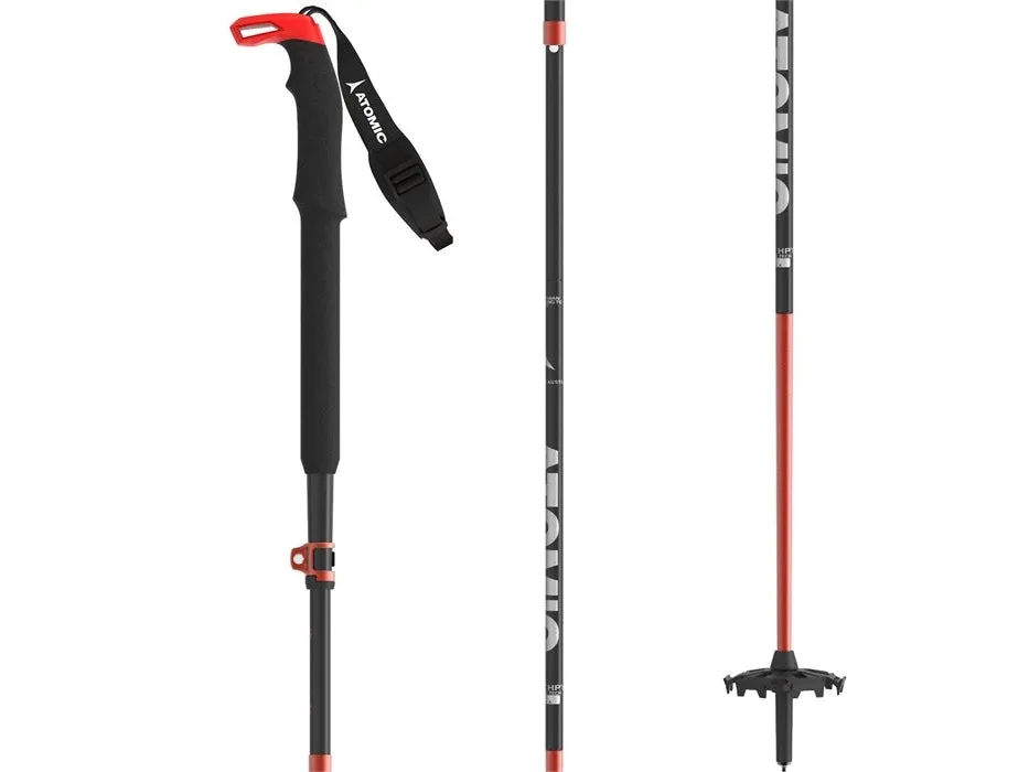 Atomic BCT Mountaineering Carbon SQS Adjustable Ski Poles