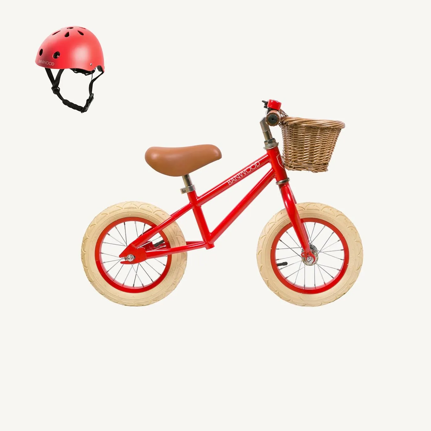 Banwood First Go Balance Bike - Red