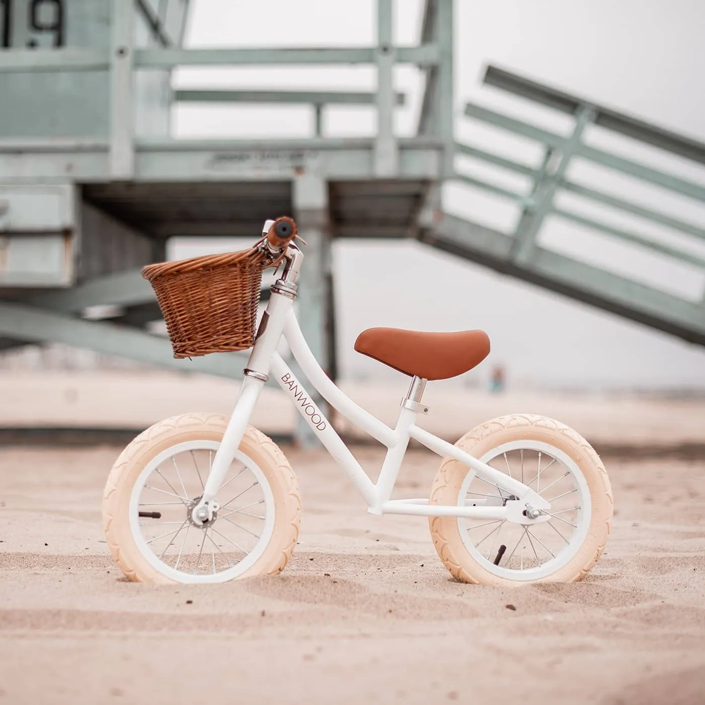 Banwood First Go Balance Bike - White