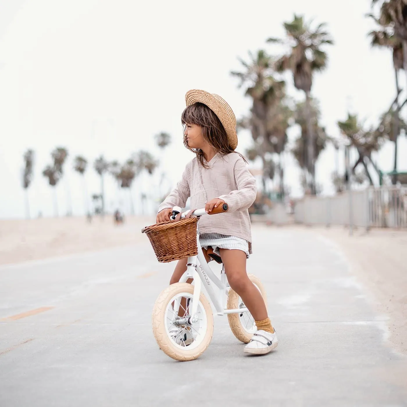 Banwood First Go Balance Bike - White