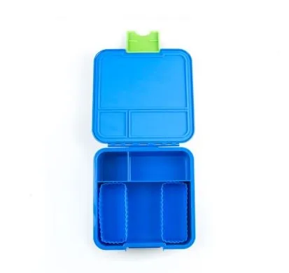 Bento Cups Rectangle - Light Blue