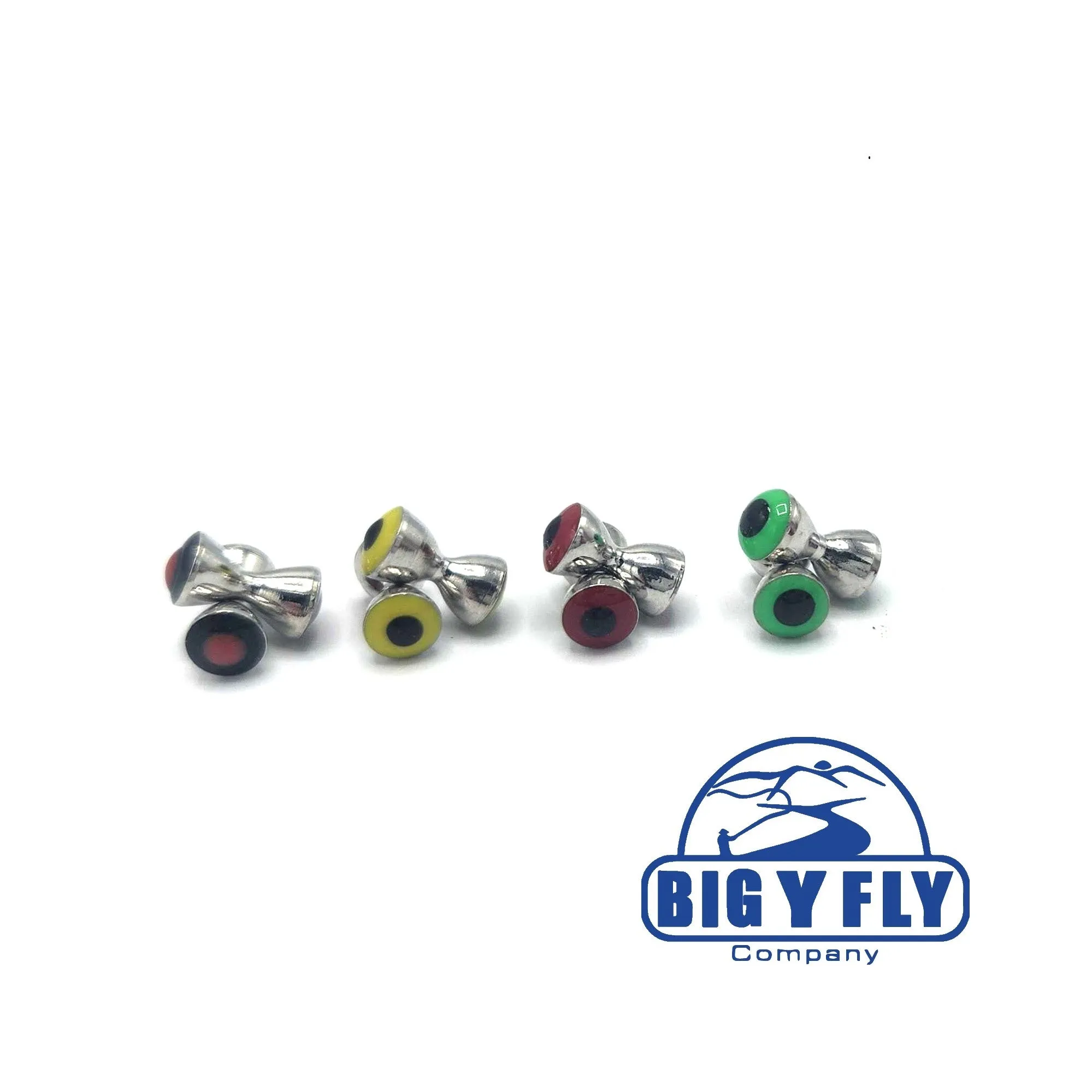 Big Y Dumbbell Fly Tying Eyes--25 Pack