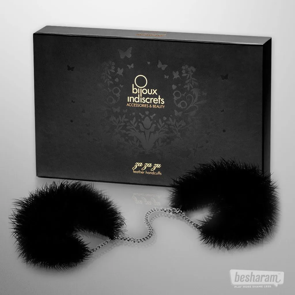 Bijoux Indiscrets Za Za Zu Feather Handcuffs