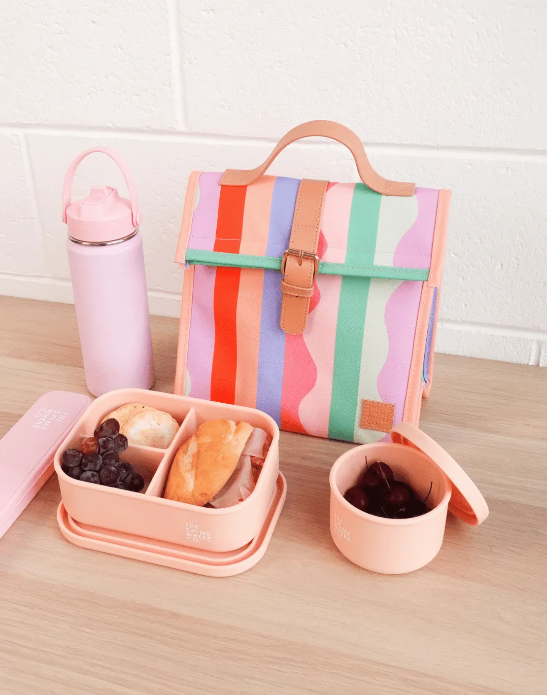 Blush Silicone Snack Box