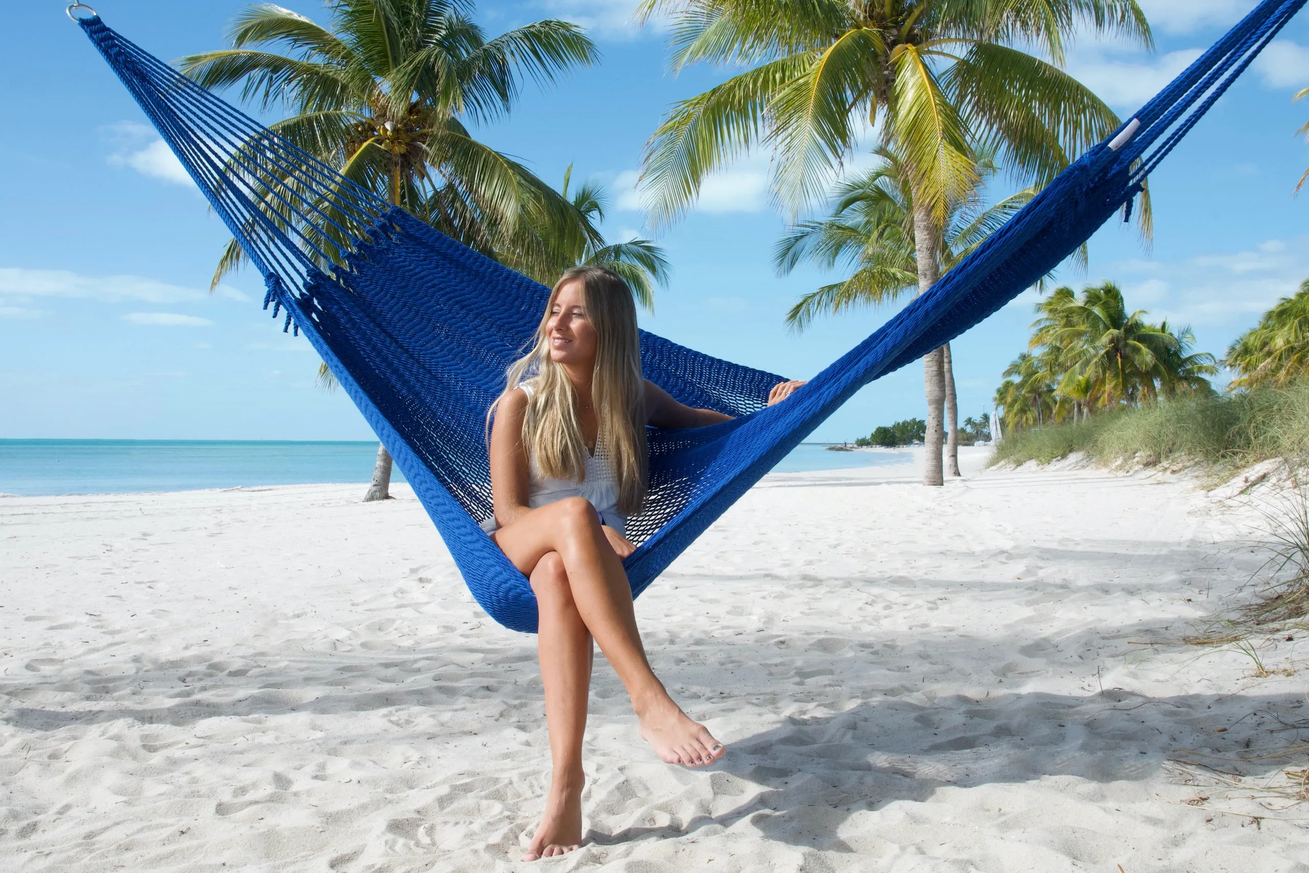 Caribbean Mayan Hammock - Dark Blue