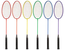 Champion Sports Tempered Steel Badminton Racket Set