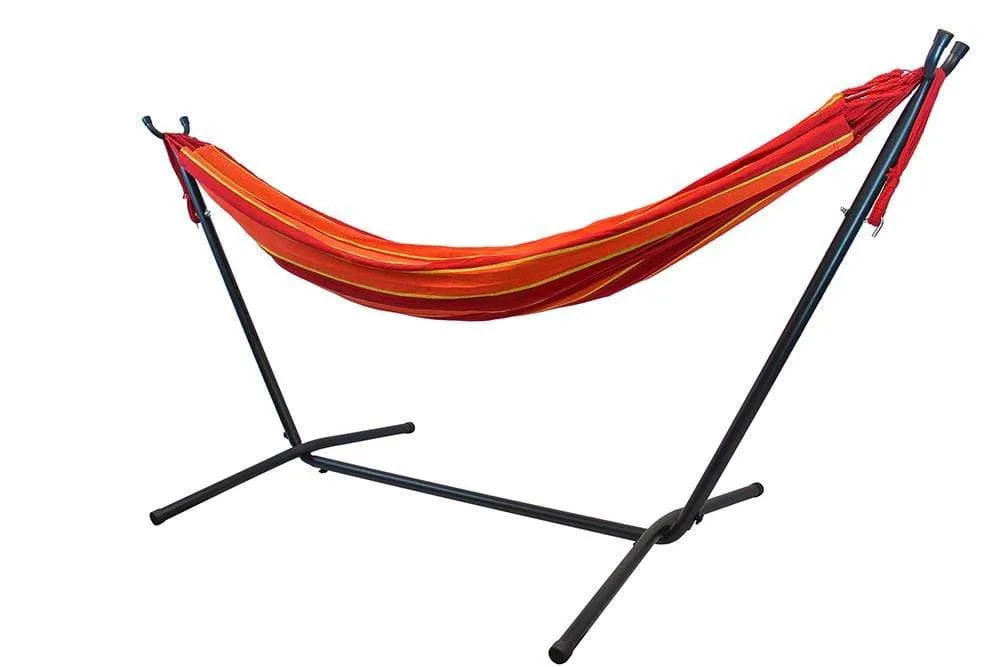 Deluxe Brazilian Double Hammock with Universal Stand