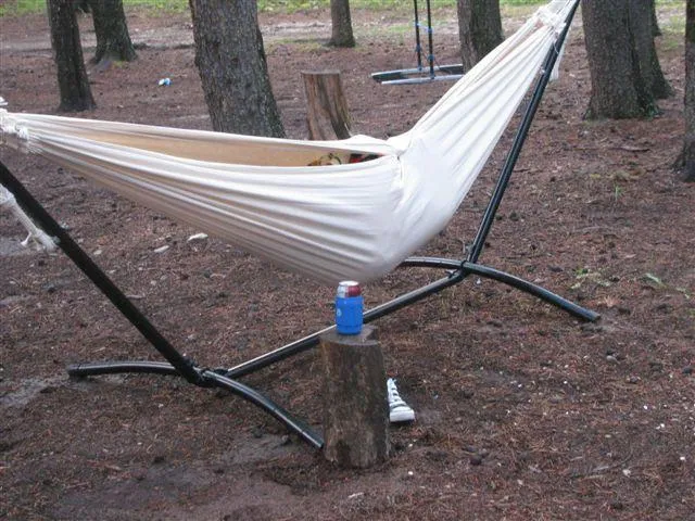 Deluxe Brazilian Double Hammock with Universal Stand