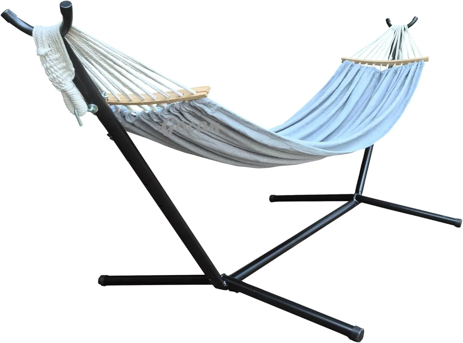 Double Hammock 500lb Capacity for Patio & Garden