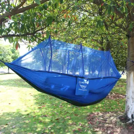 Double Parachute Mosquito Net Hammock Chair Tourism Flyknit Hamaca Hamak Rede Garden Swing Camping Amaca Hangmat Sleeping Hamac