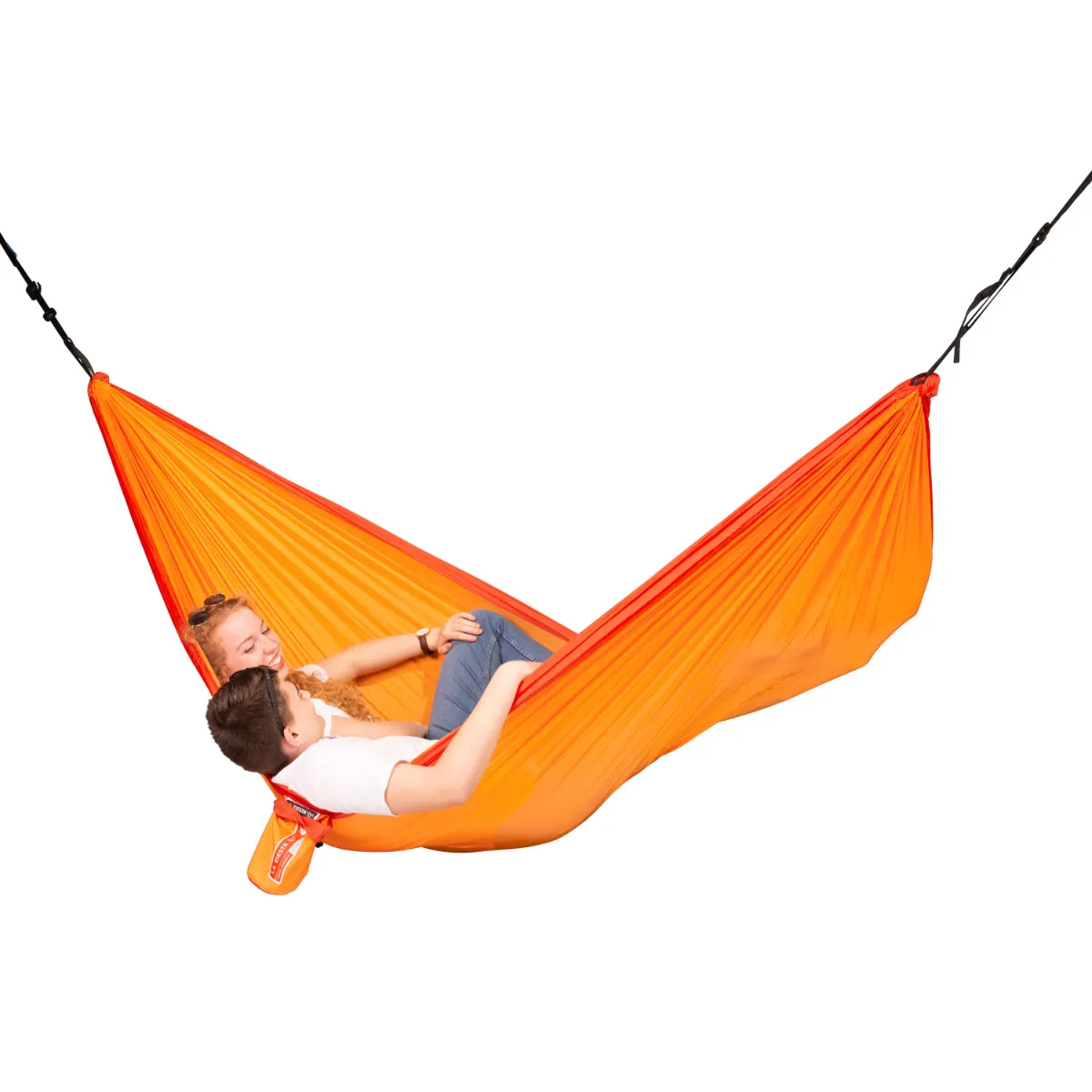 Double Travel Hammock - Orange