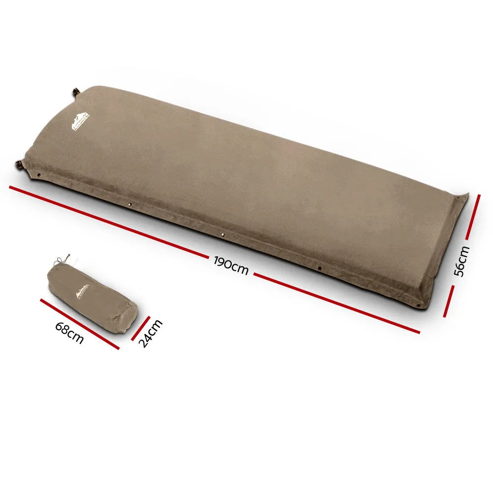 Durable 9.5cm Self Inflating Camping Mattress - Weisshorn