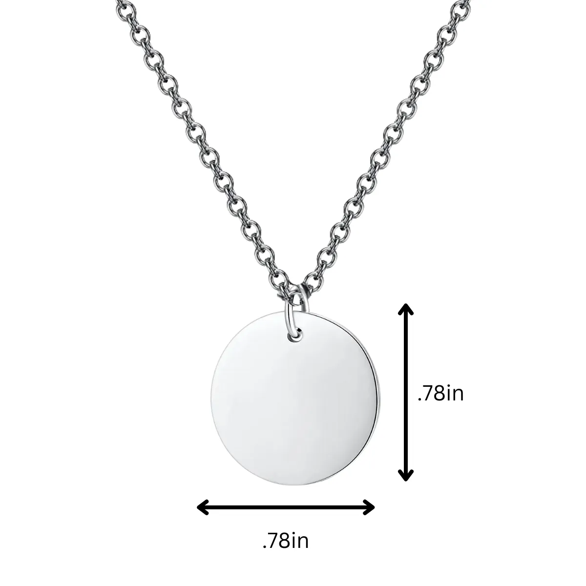 Engraved Bowling Necklace