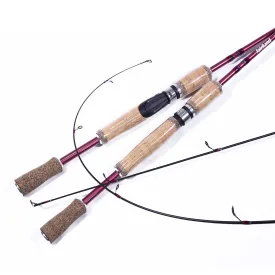 Fairiland 018C M MH Spinning Fishing Rod 1.83m/1.98m/2.1m Carbon Lure Fishing Pole Cork Wood Handle