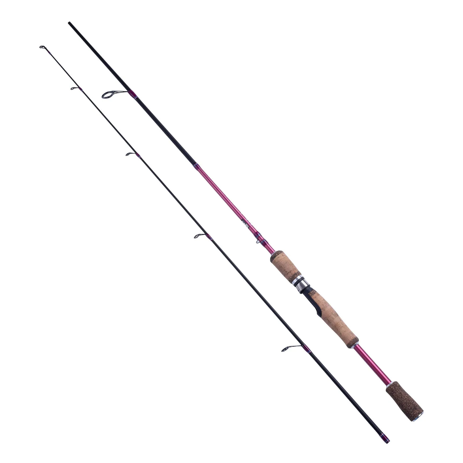 Fairiland 018C M MH Spinning Fishing Rod 1.83m/1.98m/2.1m Carbon Lure Fishing Pole Cork Wood Handle