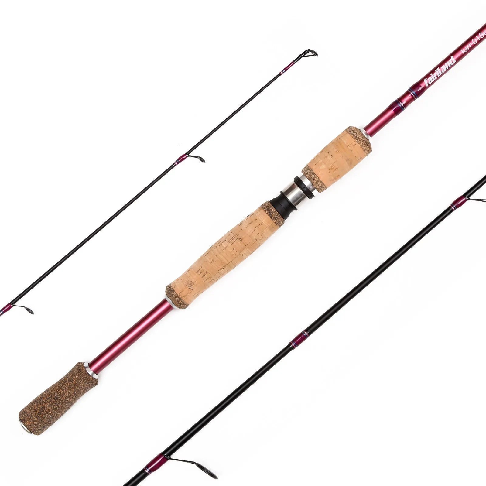 Fairiland 018C M MH Spinning Fishing Rod 1.83m/1.98m/2.1m Carbon Lure Fishing Pole Cork Wood Handle