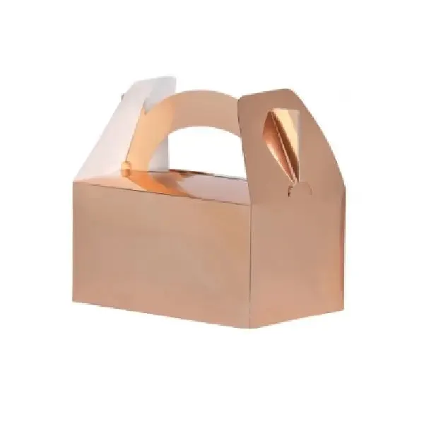 Five Star Metallic Rose Gold Lunch Boxes