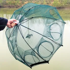 Foldable Hexagonal Umbrella Fishing Net Easy Catch Minnow Crayfish