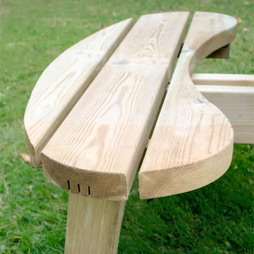 Forest Garden Circular Picnic Table