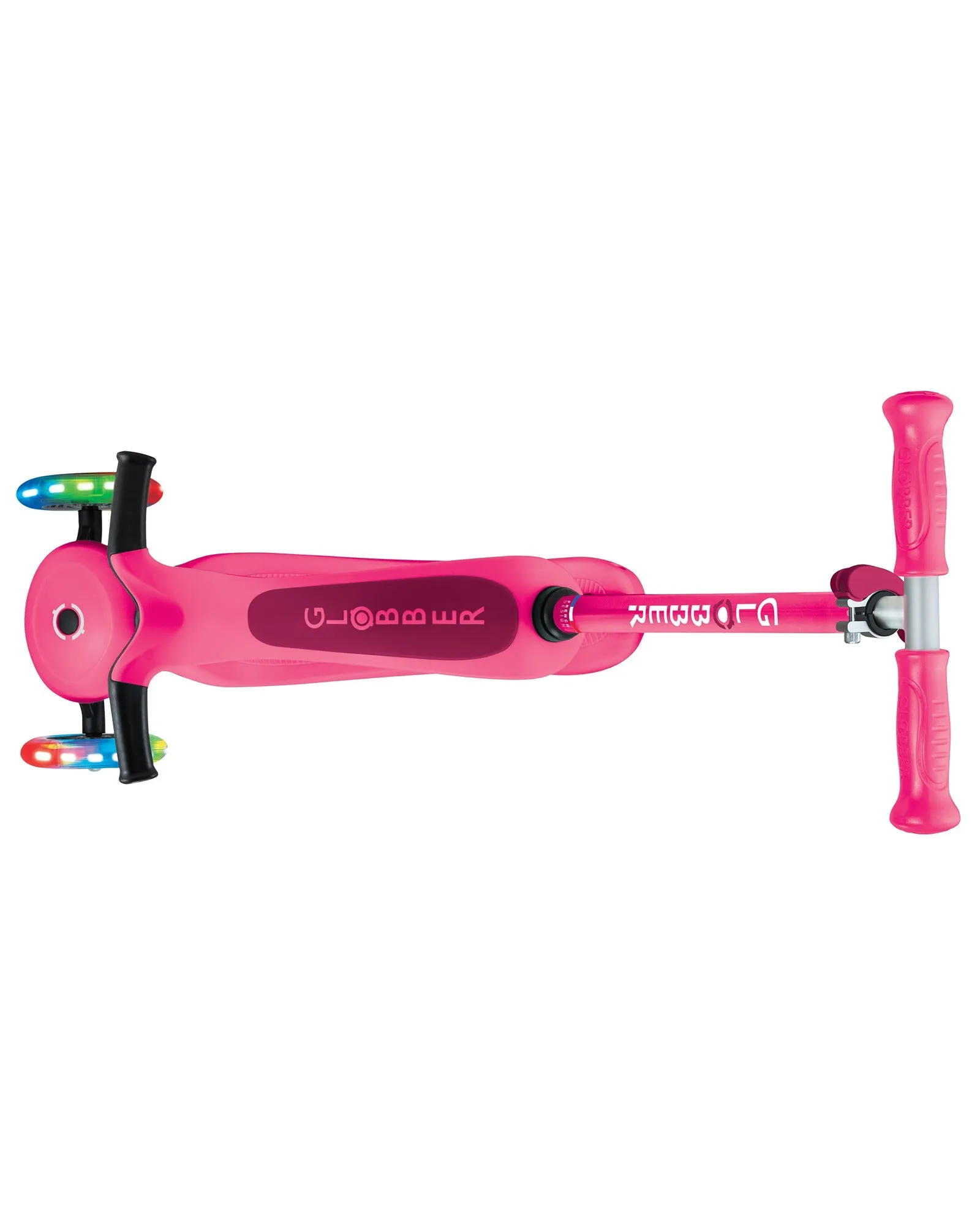 Globber Go Up Sporty Lights V2 Dark Pink