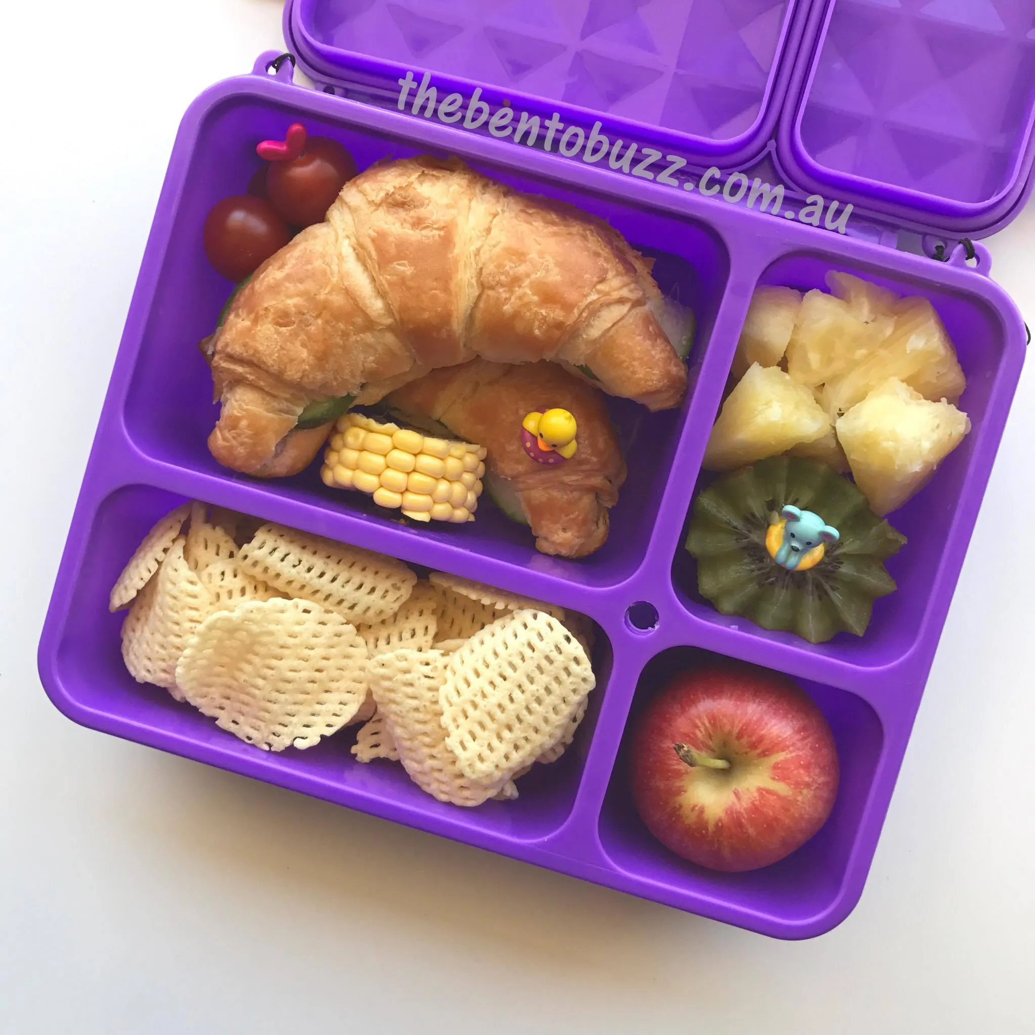 Go Green Lunch Box Bundle - Pink & Purple MEDIUM