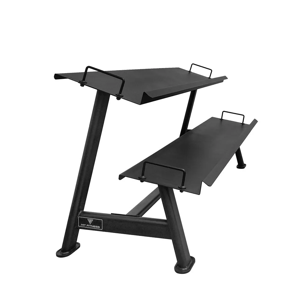 Hit Fitness Premium Dumbbell Rack | 2 Tier