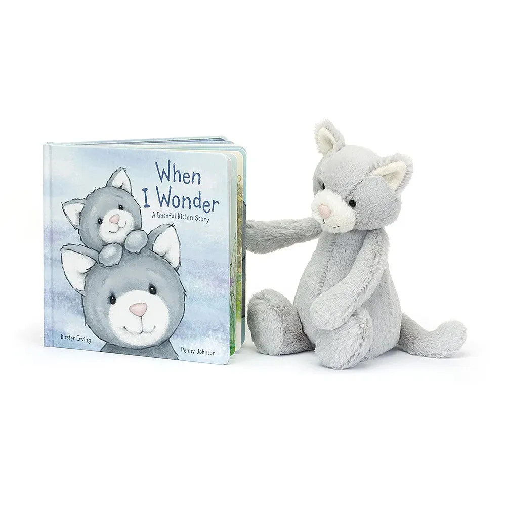 Jellycat Bashful Grey Kitty