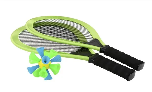 Jumbo Badminton Racket And Birdie