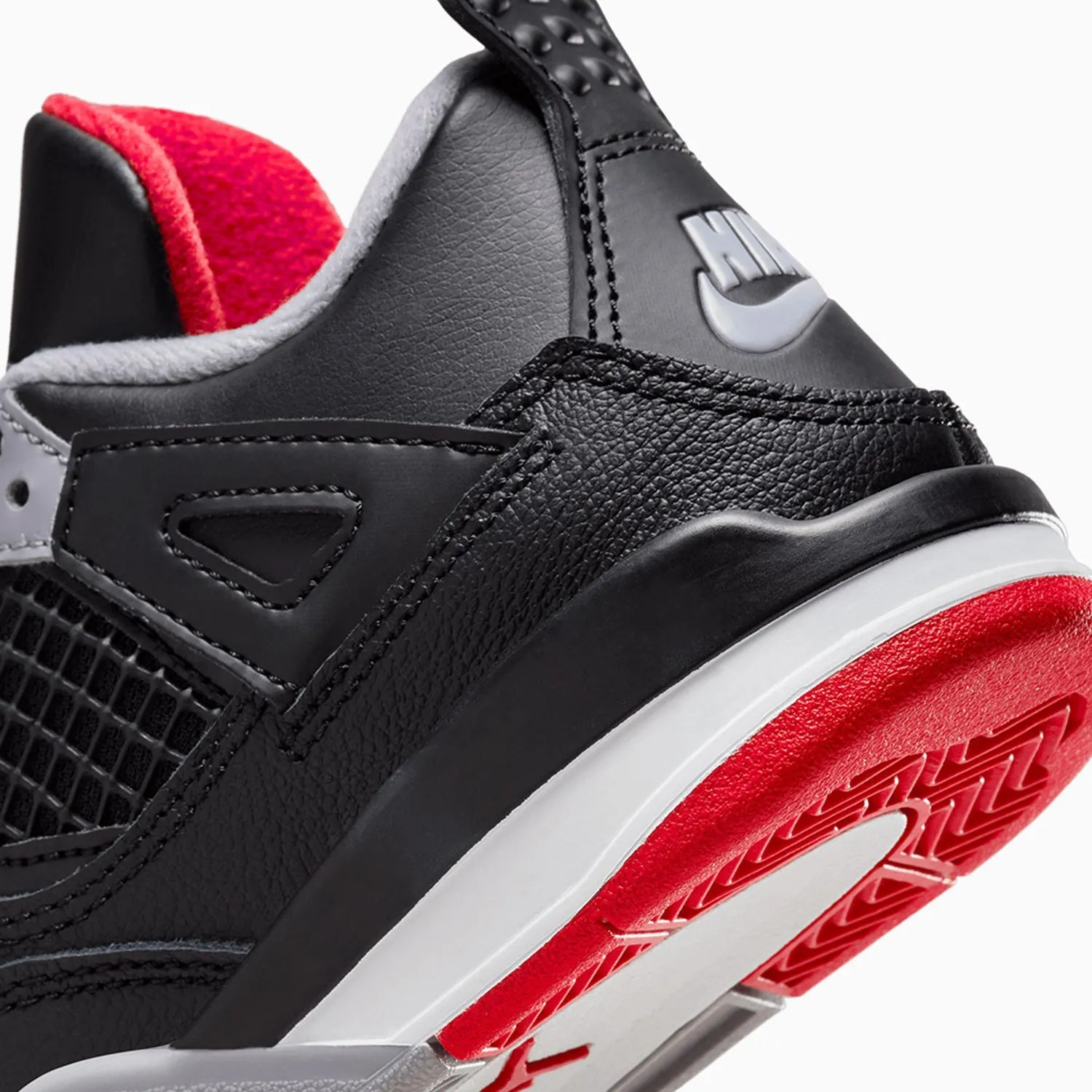 Kid's Air Jordan 4 Retro "Bred Reimagined" Pre School