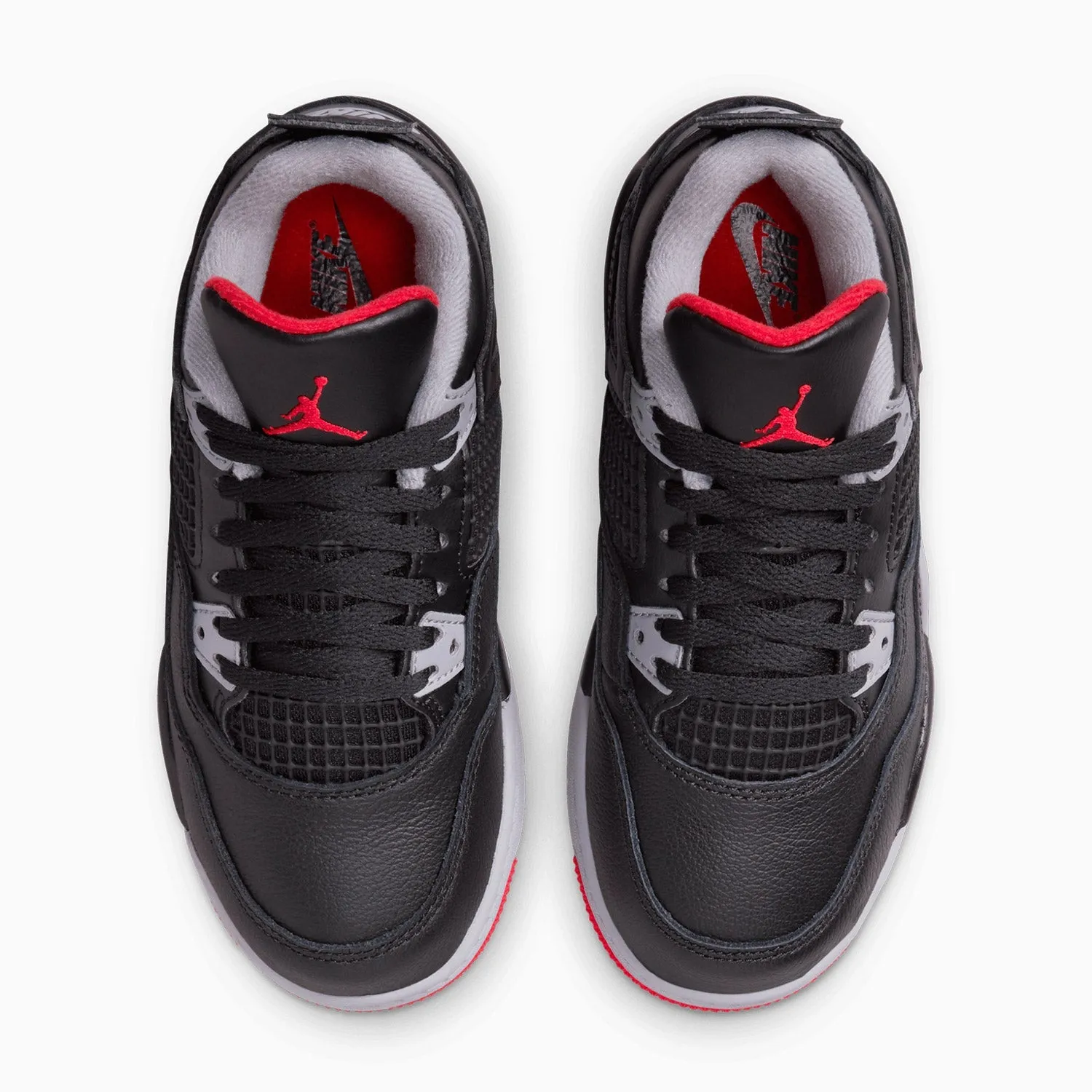 Kid's Air Jordan 4 Retro "Bred Reimagined" Pre School