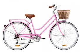 Ladies Classic Plus Vintage Bike Pink