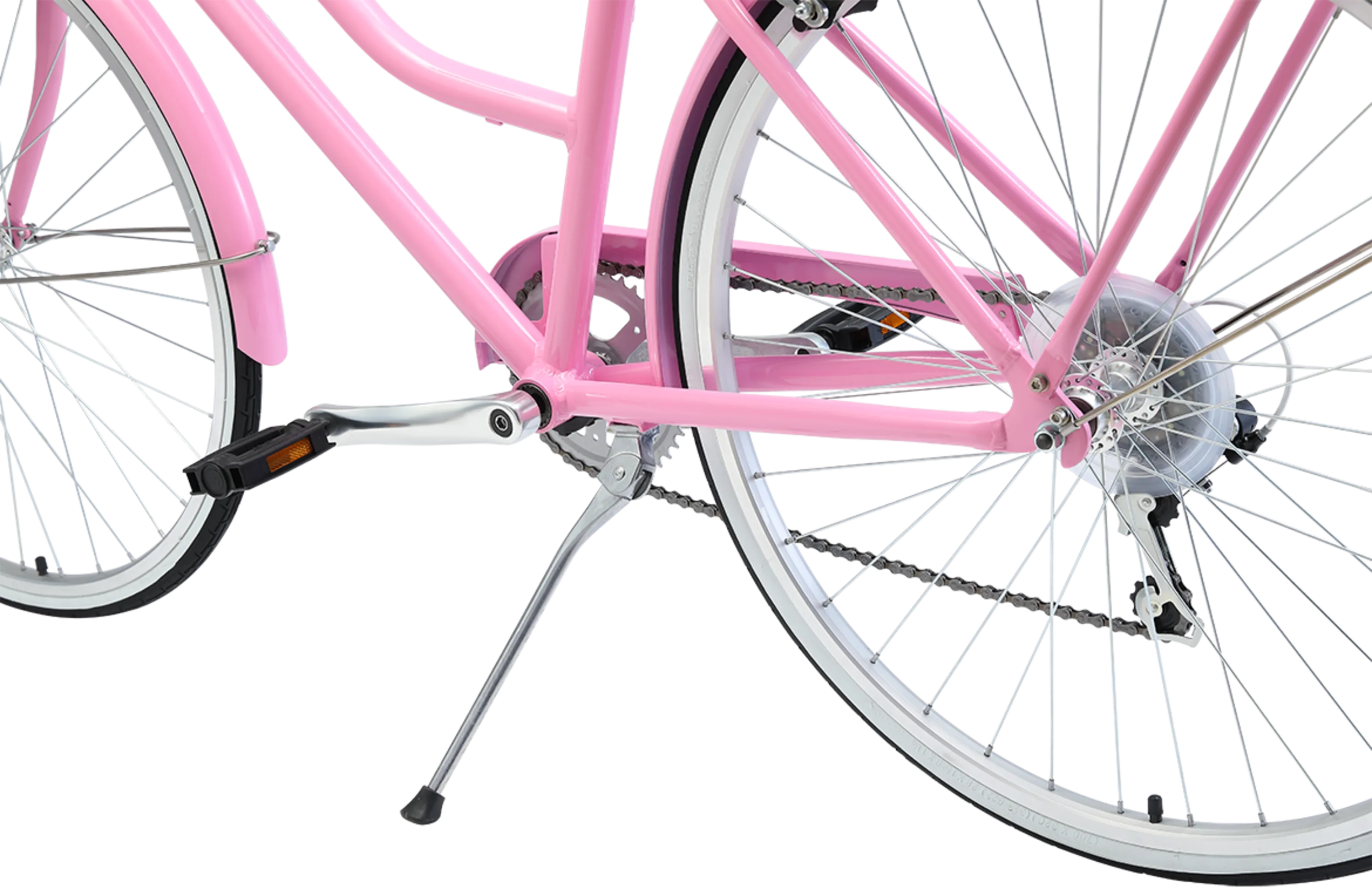 Ladies Classic Plus Vintage Bike Pink