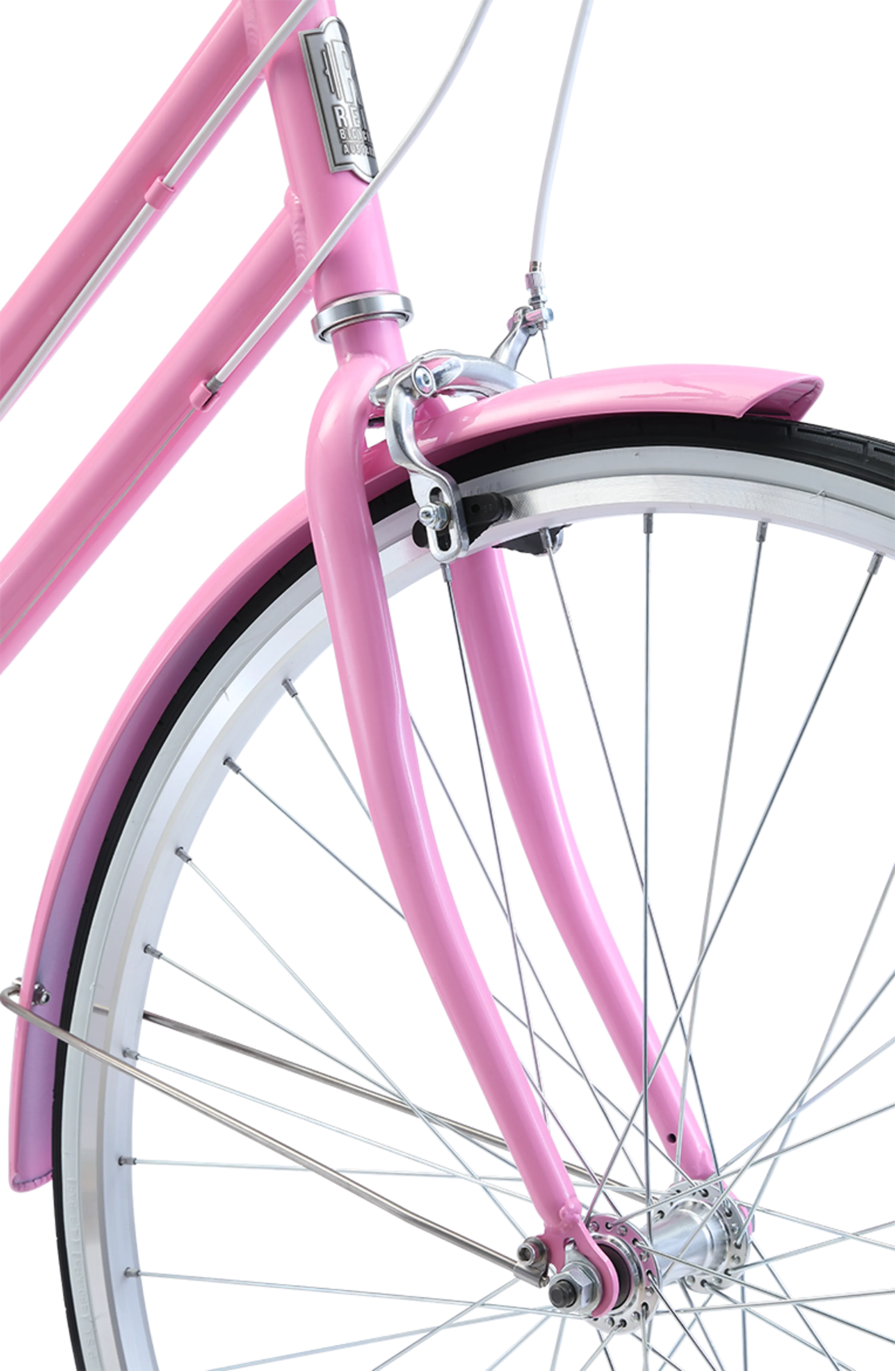 Ladies Classic Plus Vintage Bike Pink