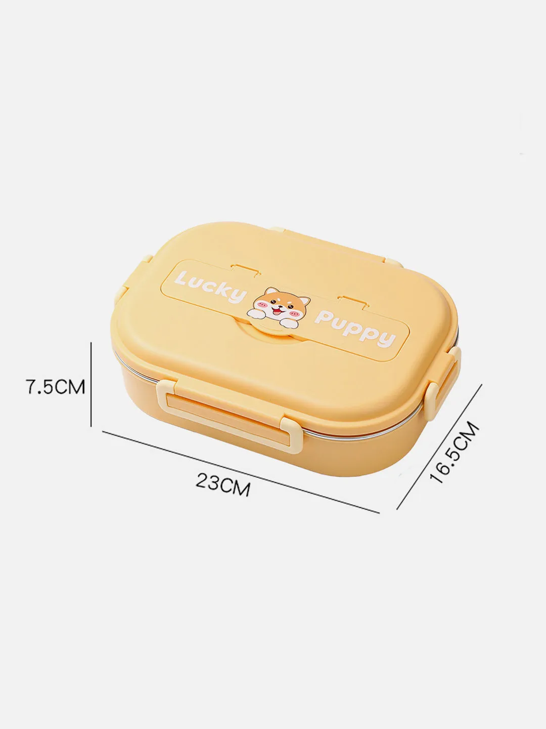 Little Surprise Box Medium Stainless Steel Lunch Box /Tiffin With  Lunch Bag For Kids