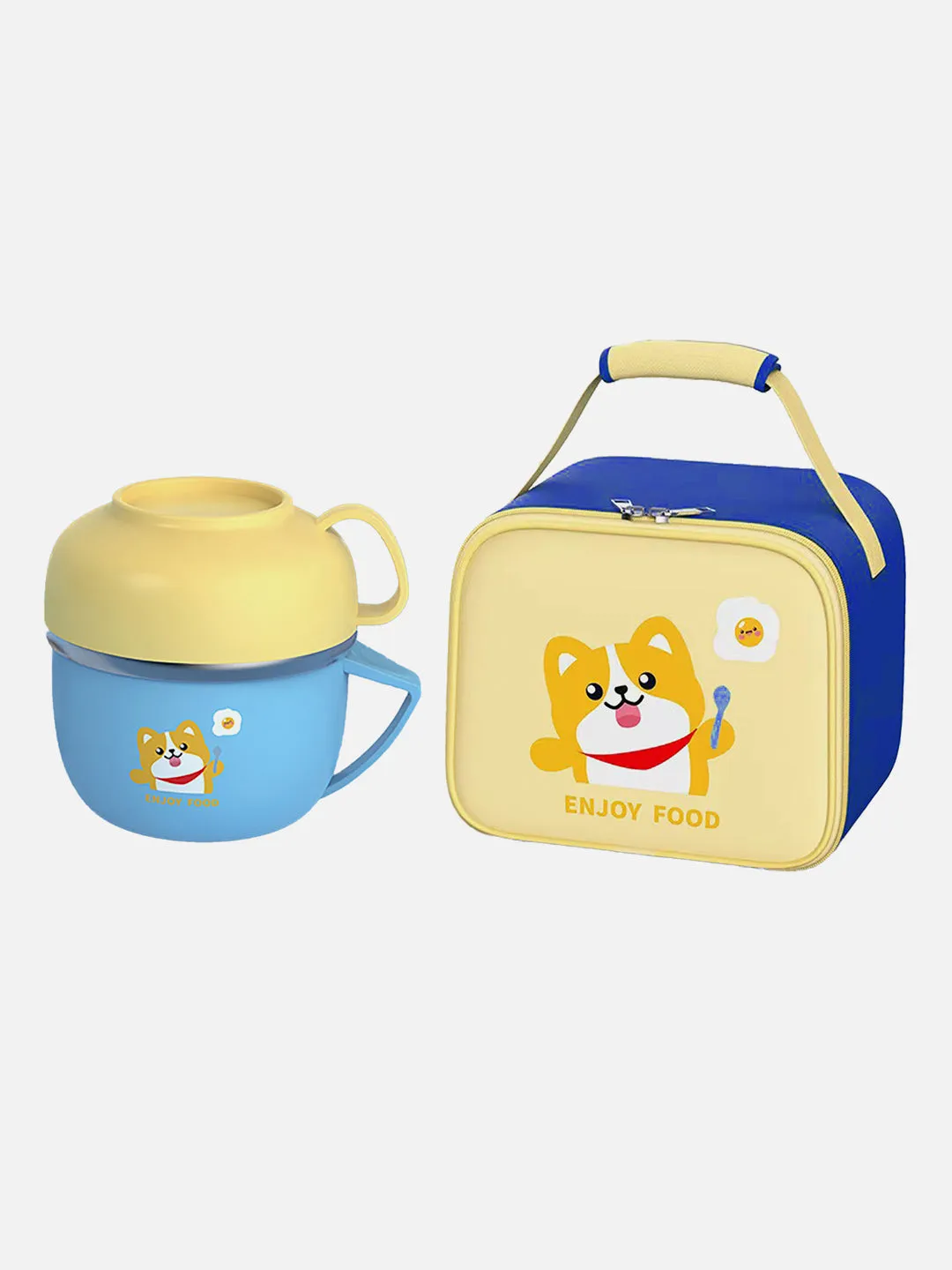 Little Surprise Box Soup and Noodles Lunch Box with matching Cover