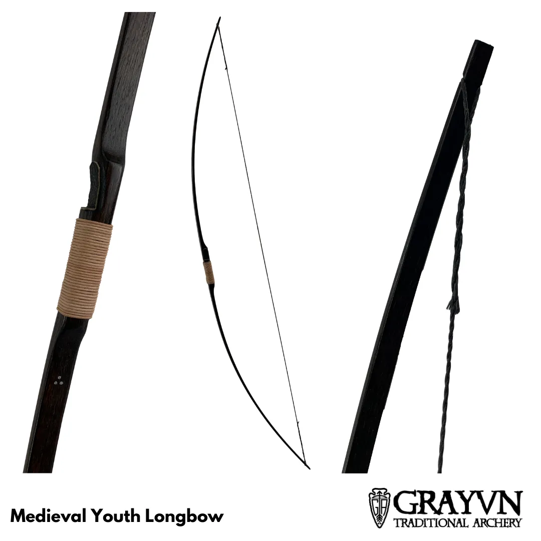 Medieval Youth Longbow - 48"