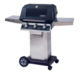 MHP Grills - Hybrid Grill on Stainless Portable Cart