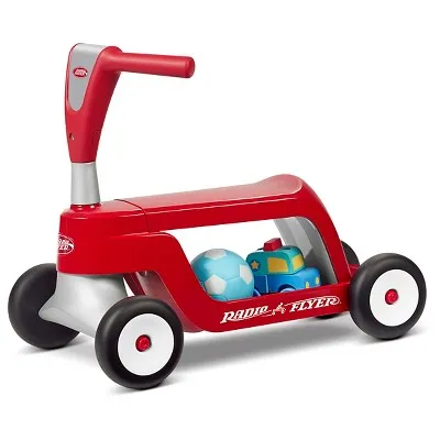 New - Radio Flyer Scoot 2 Scooter - Red