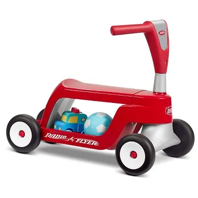 New - Radio Flyer Scoot 2 Scooter - Red