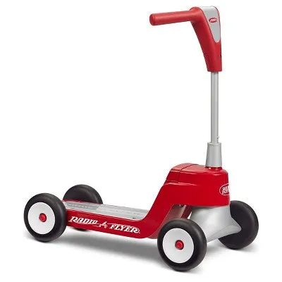 New - Radio Flyer Scoot 2 Scooter - Red