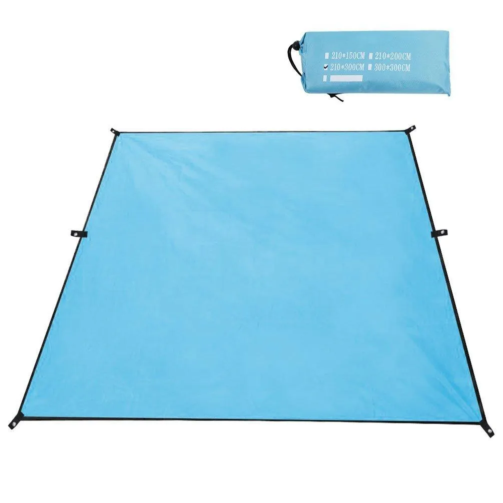 Outdoor Waterproof Camping Tent Footprint Groundsheet Blanket Mat for Outdoor Picnic Camping Mat Beach Tent Awning Sleeping Pads (82.7 118.1)